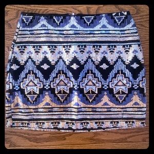 Forever 21 sequin skirt